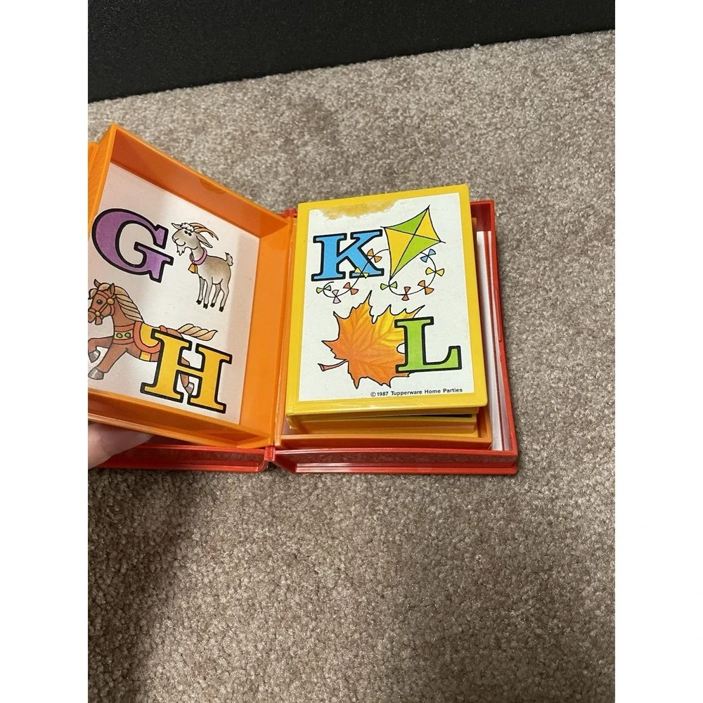 Tupperware Tuppertoys Bookworm Nesting Alphabet Books Full Set‎ Vintage 1987 USA